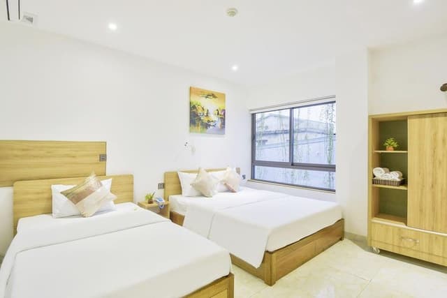 Deluxe Triple Room, 2 Bedrooms, Courtyard View