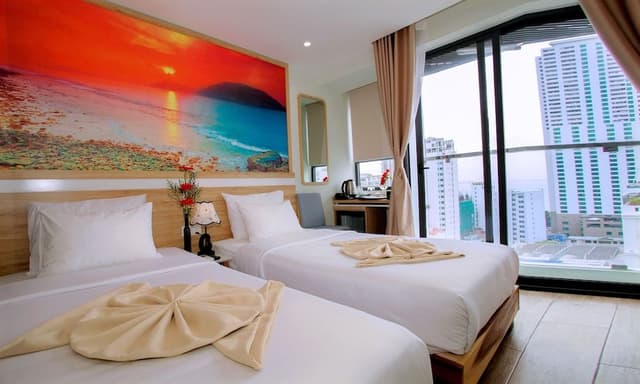 Deluxe Family Room, 2 Bedrooms, Sea View