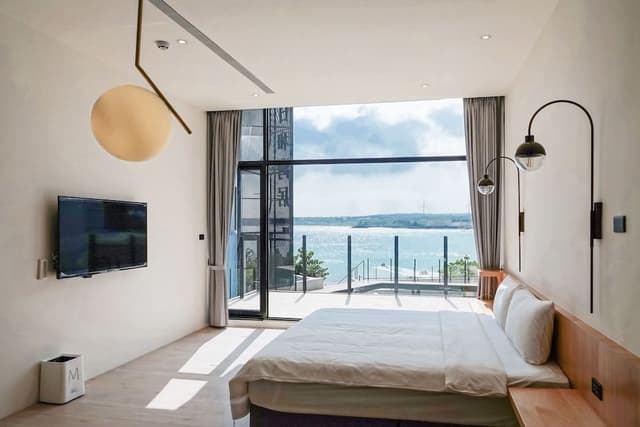 Deluxe Double Room, 1 Queen Bed, Terrace, Ocean View