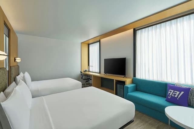 Urban, Room, 2 Queen Beds, City View