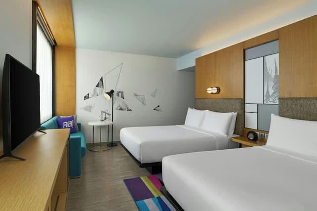 Urban, Room, 2 Queen Beds, City View