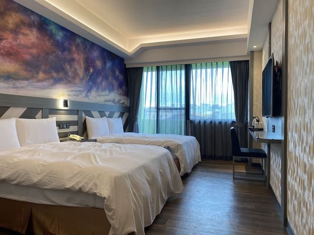 Deluxe Quadruple Room, 2 Double Beds