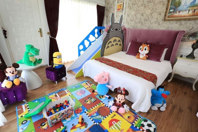 Comfort Quadruple Room, Garden View