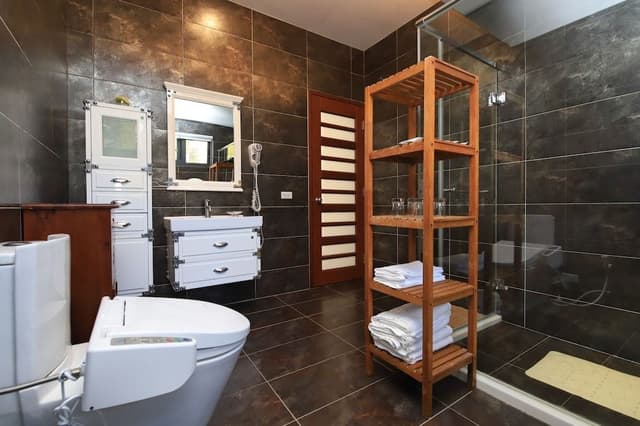 Modern style building- Deluxe Quadruple Room, 2 Queen Beds, Balcony