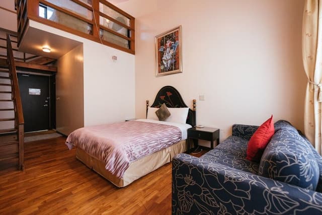 Quadruple Room, 2 Double Beds, Mezzanine