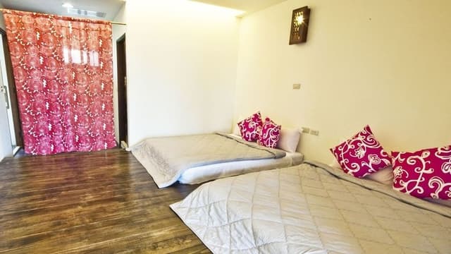 Deluxe Quadruple Room, 2 Double Beds, Non Smoking, Mountain View