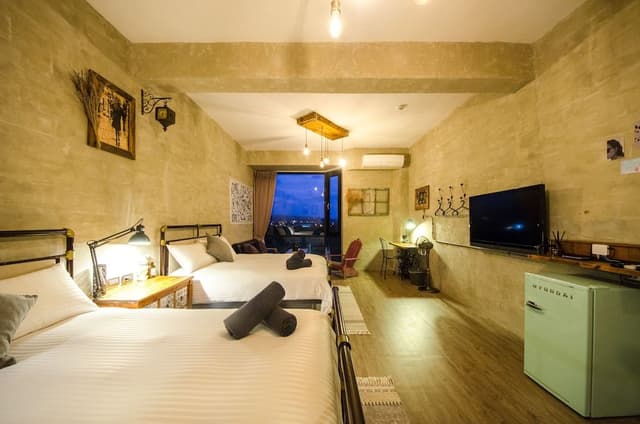 Family Quadruple Room, 2 Double Beds, Terrace