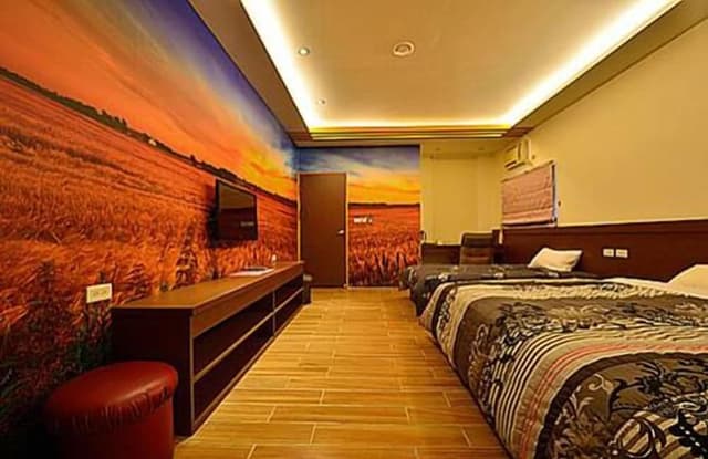 Triple Room, Courtyard View