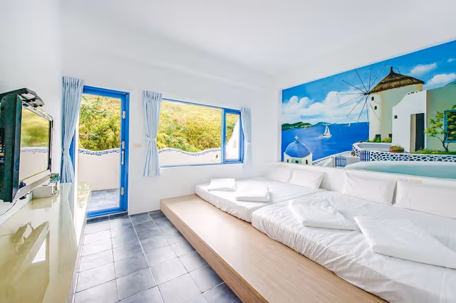 Standard Quadruple Room, Balcony