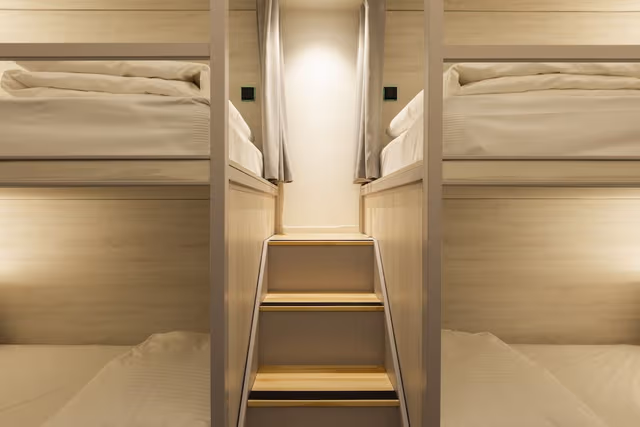 1 Beds in 8 Beds Female Dormitory