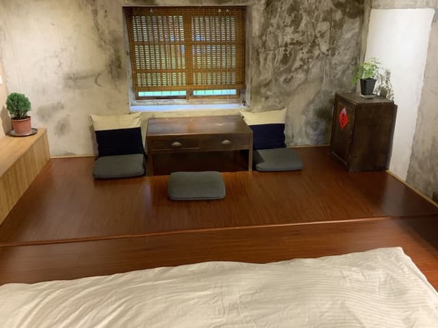 Family Room, Shared Bathroom