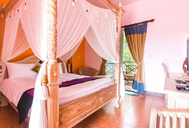 Double Room, Balcony, Mountain View