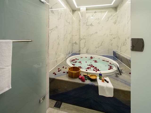 The bottom of the sea themed family room