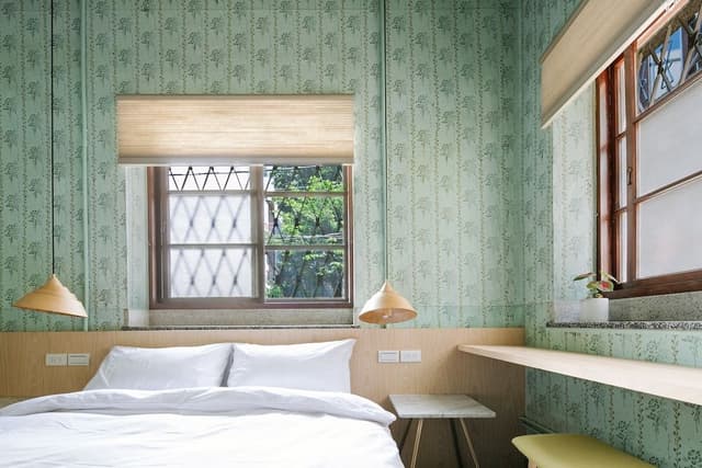 Standard Double Room, 1 Double Bed, Shared Bathroom (1F)