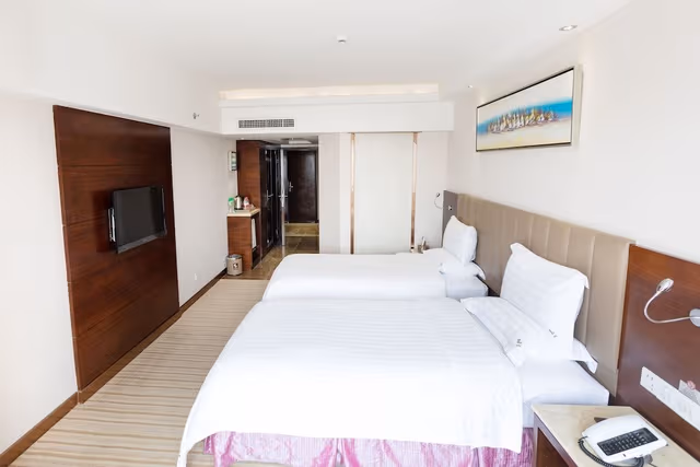 Deluxe Macao View Twin Beds Room