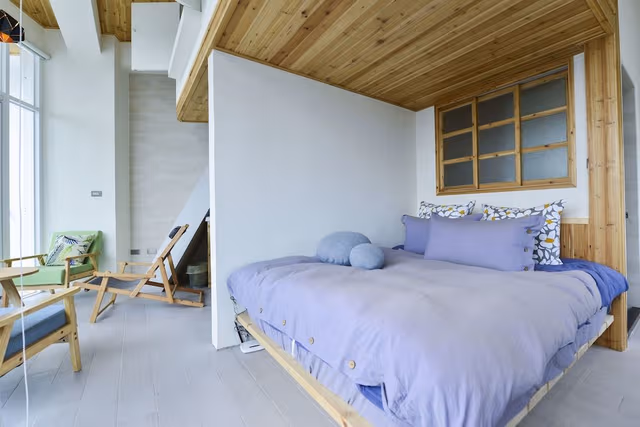 Panoramic Room, 2 Double Beds, Bay View (Cozy 2F)