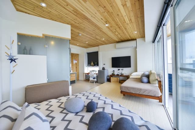 Panoramic Quadruple Room, Multiple Beds, Bay View (Freely 4F)