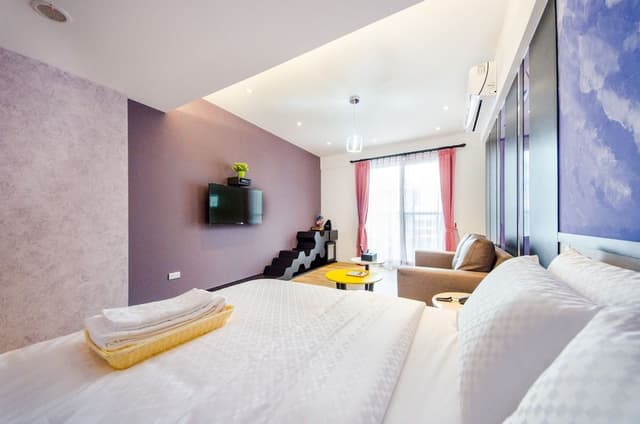 Deluxe Double Room, Balcony, City View