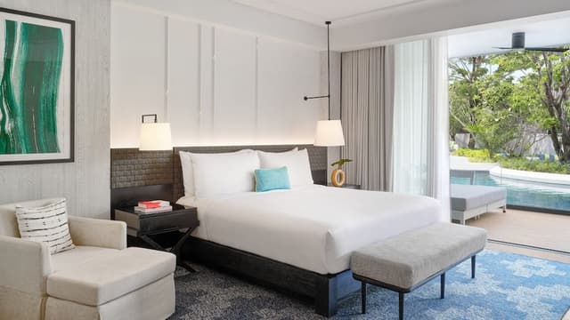 Room, 1 King Bed, Pool Access, Resort View (Essential)