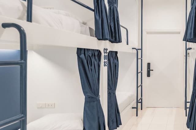 8-Bed Female Dormitory with Shared Bathroom
