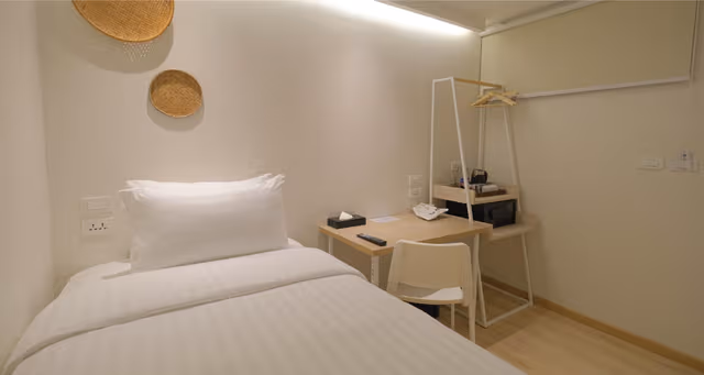 1 Single Bed, Non-Smoking, Standard Room, Safety Box, Air-Conditioned, Kettle, Shower
