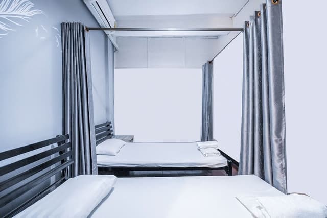 Bed in Male Dormitory