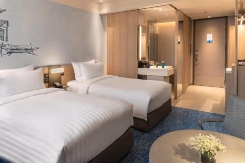 Deluxe Corner Room Twin Beds