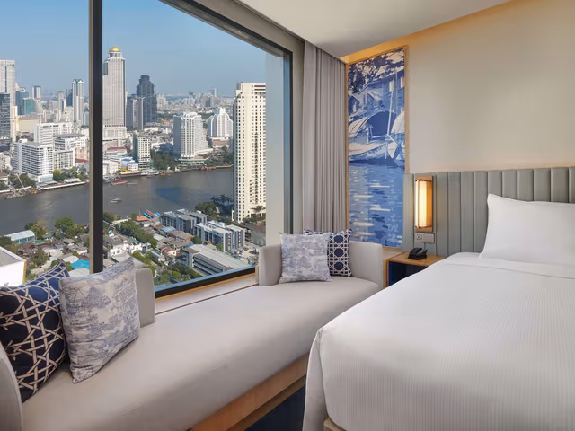 TWIN DELUXE ROOM RIVER VIEW