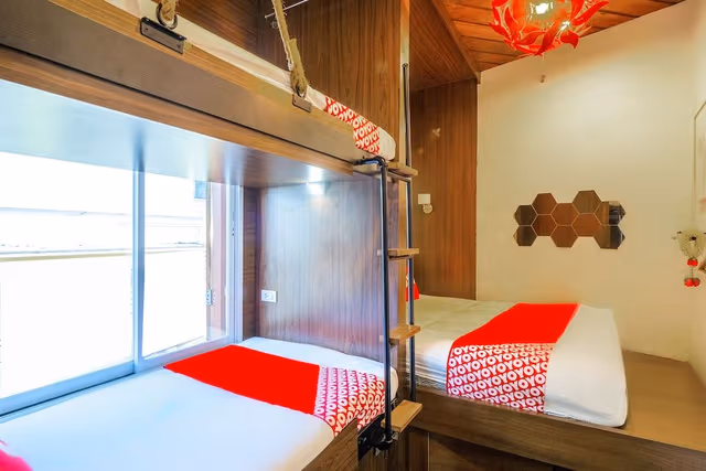 Family Room, Shared Bathroom