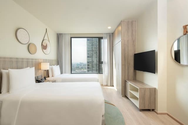 Studio Suite, 2 Twin Beds, Kitchen