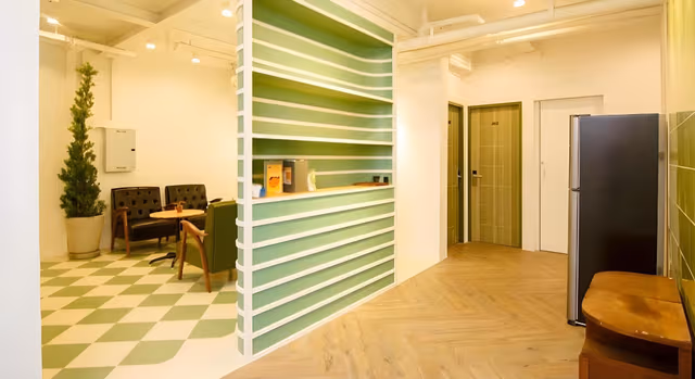 Japanese Style Twin with Shared Bathroom