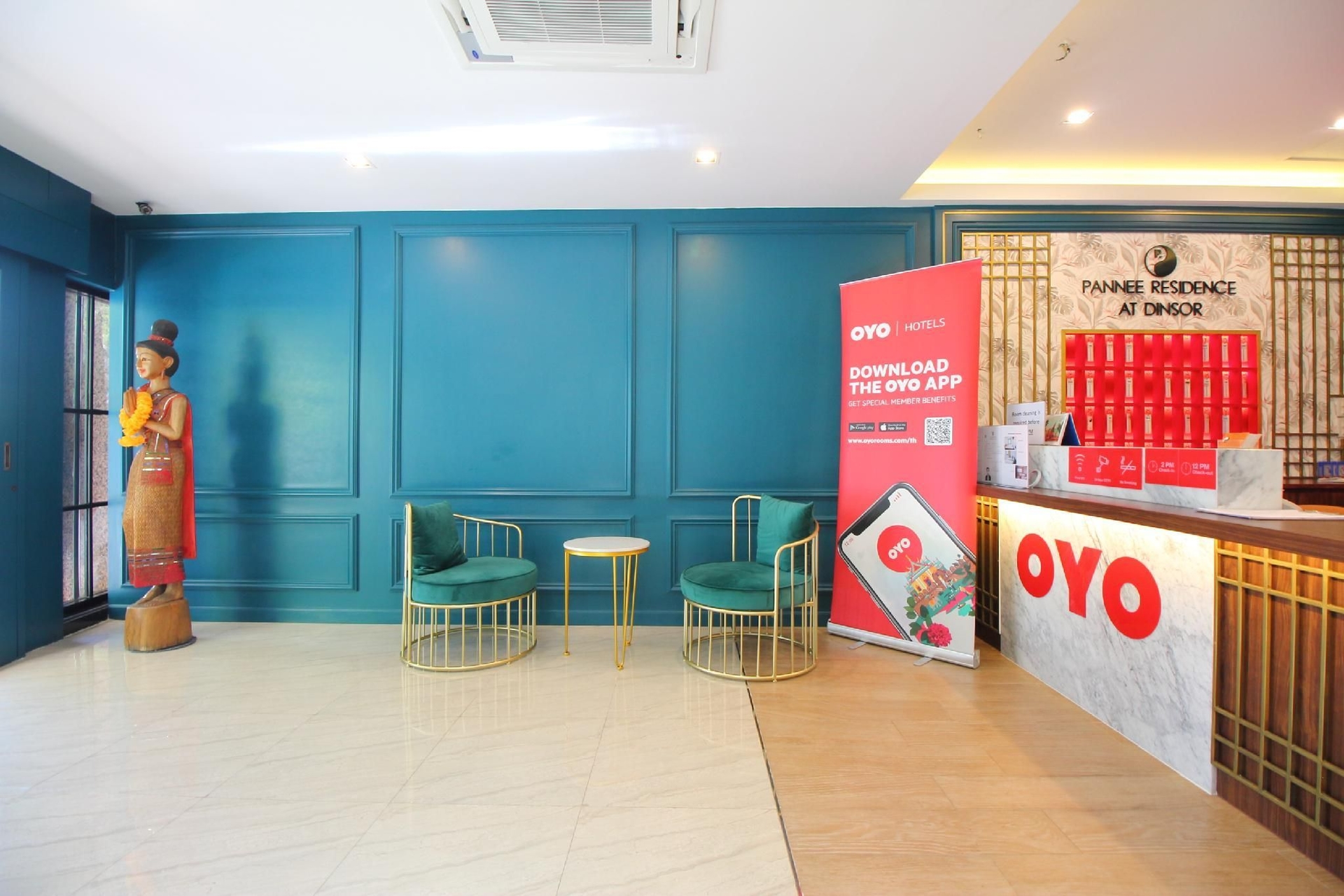 ซูเปอร์โอโย 484 พรรณี เรสซิเดนซ์ ข้าวสาร (Super OYO 484 Pannee Residence Khaosan)1