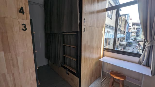 Bunk Bed in a Mixed Dormitory