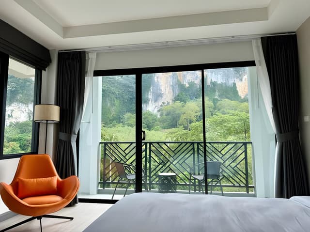 Premium Mountain and Forest View