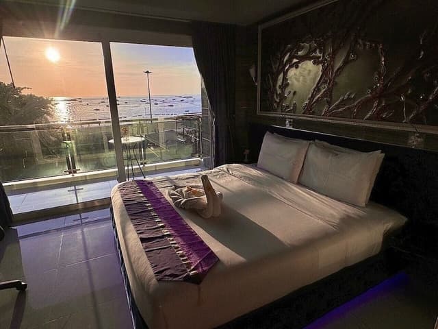 Panoramic Double Room, 1 King Bed, Terrace