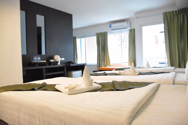 Triple Room - 3 Single Beds