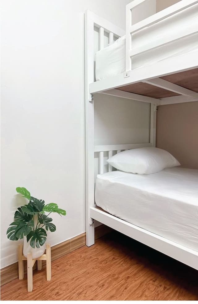 4 Bunk Beds in Female Dormitory Room