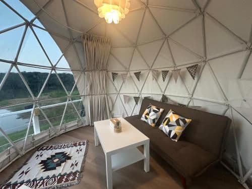 Riverfront Villa with Upper Deck Dome
