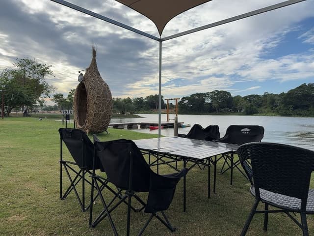 Riverfront Villa with Upper Deck Dome