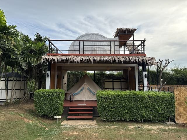 Two Storey Dome Pool Villa