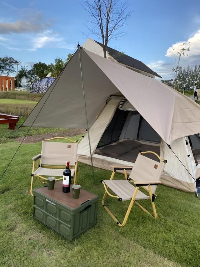 Field Tent for Two People Non AC, Shared Bathroom