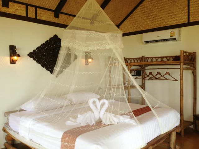 Beach Front Bungalow with Air Conditioning