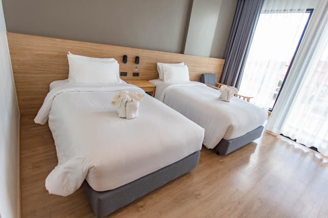 Standard City View Twin Room