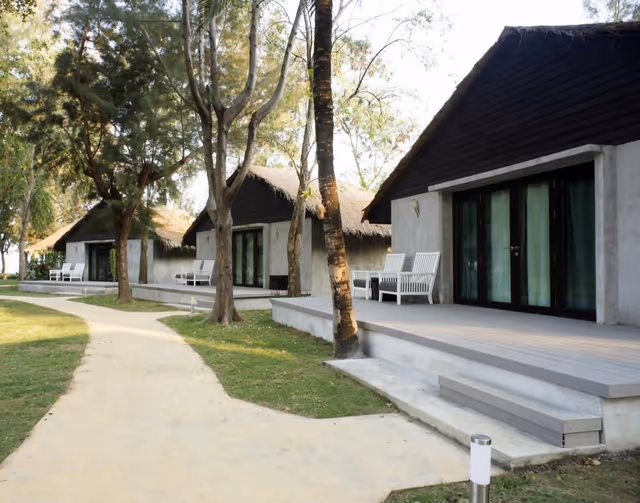 One bedroom garden villa