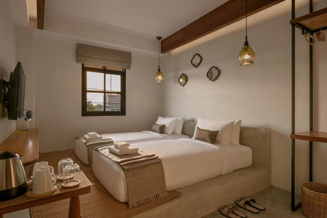 Comfort Twin Room, 1 Bedroom, City View