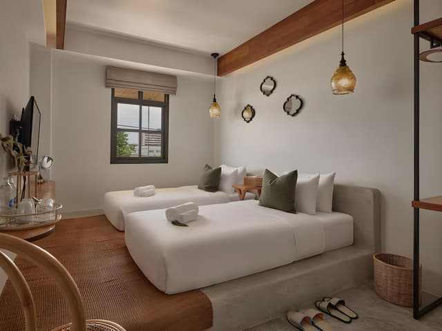 Comfort Twin Room, 1 Bedroom, City View