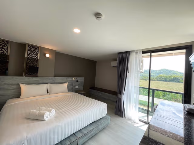 Mountain View Double Room with Terrace
