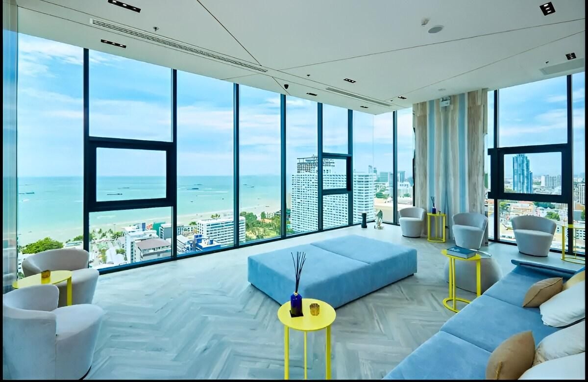 ซี วิว คอนโดชั้น 29 เซ็นทรัส พัทยา รูทท๊อป พูล (Sea View Condo 29F Central Pattaya & Rooftop Pool)2