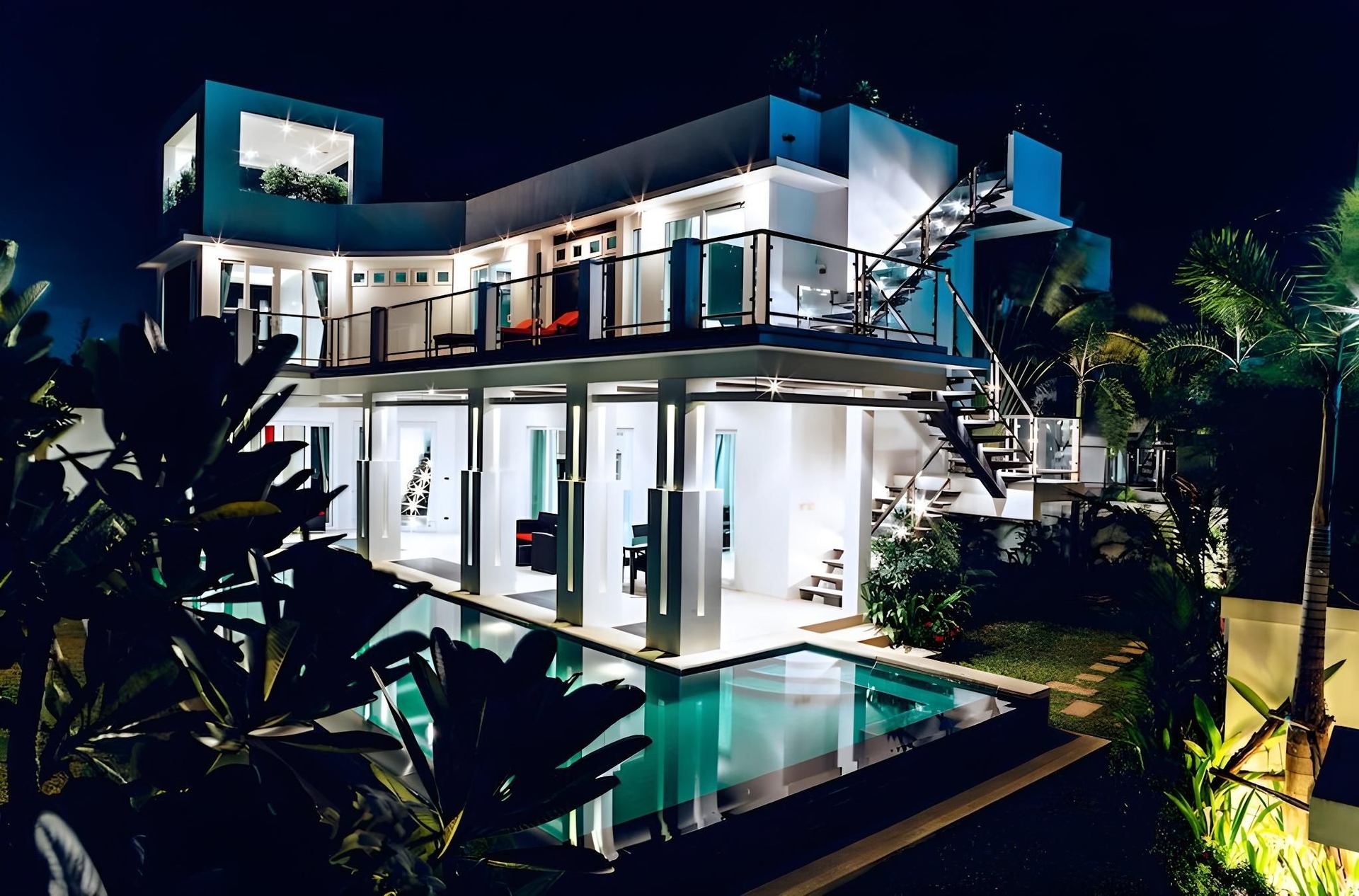 ฮอลลีวูด พูลวิลลา หาดจอมเทียน (Hollywood Pool Villa Jomtien Beach)3