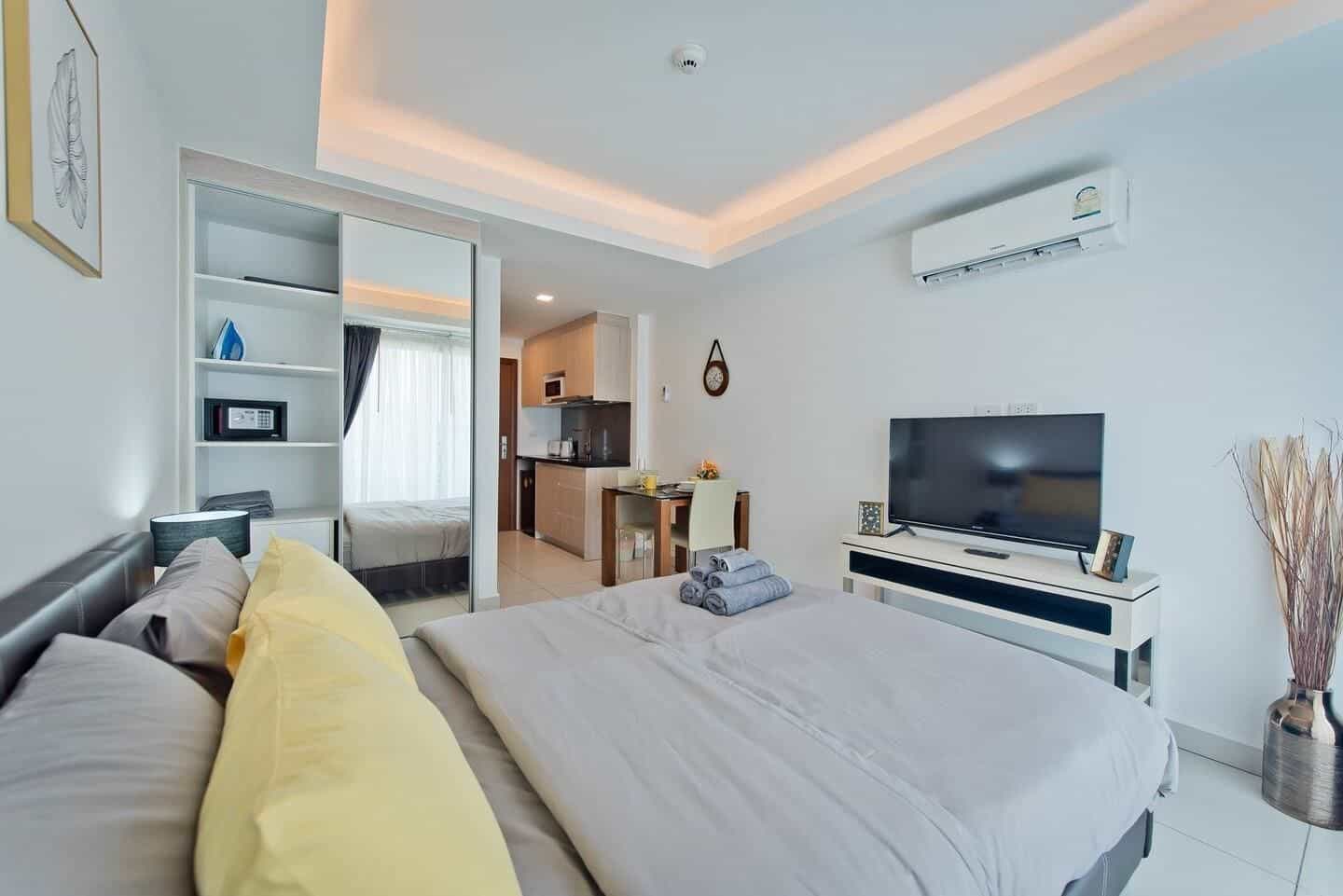 สตูดิโอ อพาร์ตเมนต์ 1 ห้องน้ำส่วนตัว ขนาด 25 ตร.ม. – หาดจอมเทียน สตูดิโอ อพาร์ตเมนต์ 1 ห้องน้ำส่วนตัว ขนาด 25 ตร.ม. – หาดจอมเทียน